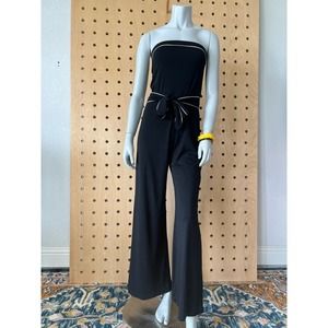 1990s strapless jumpsuit